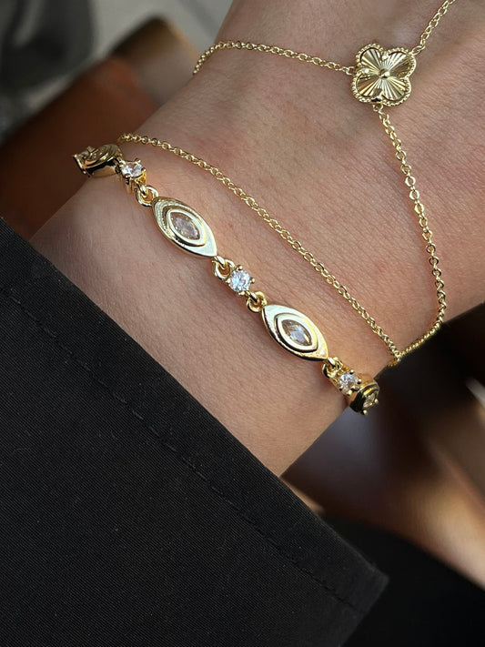 Taşlı Göz Bileklik