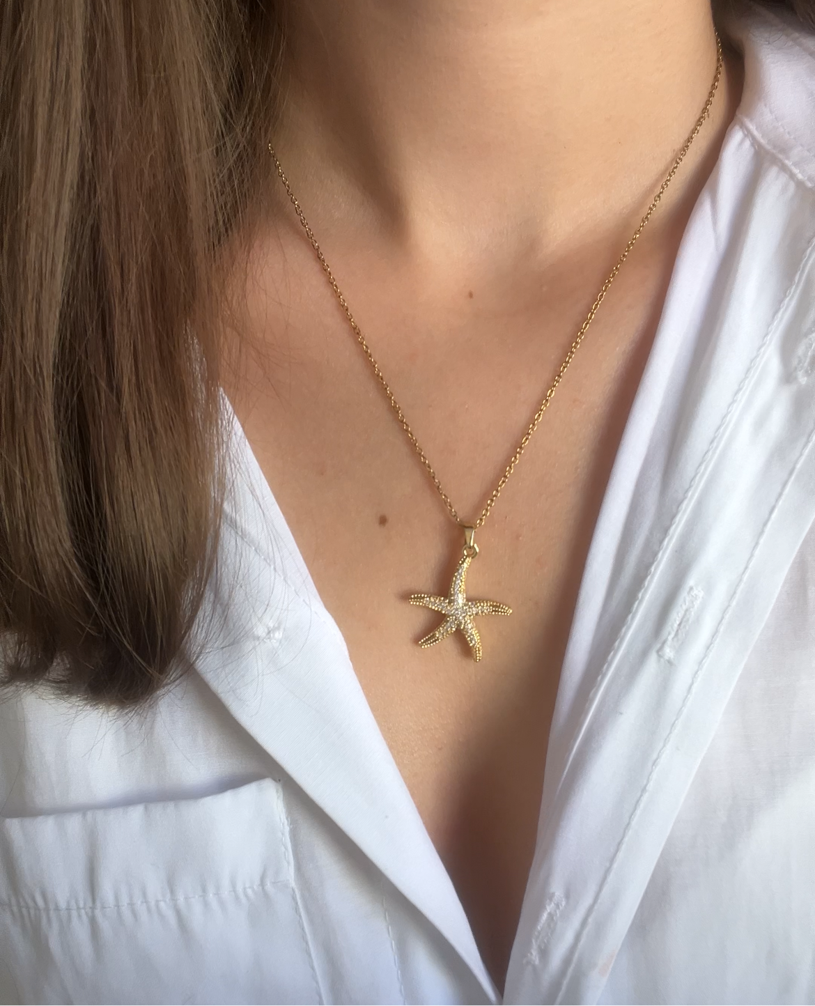 Çelik | Yıldız Kolye