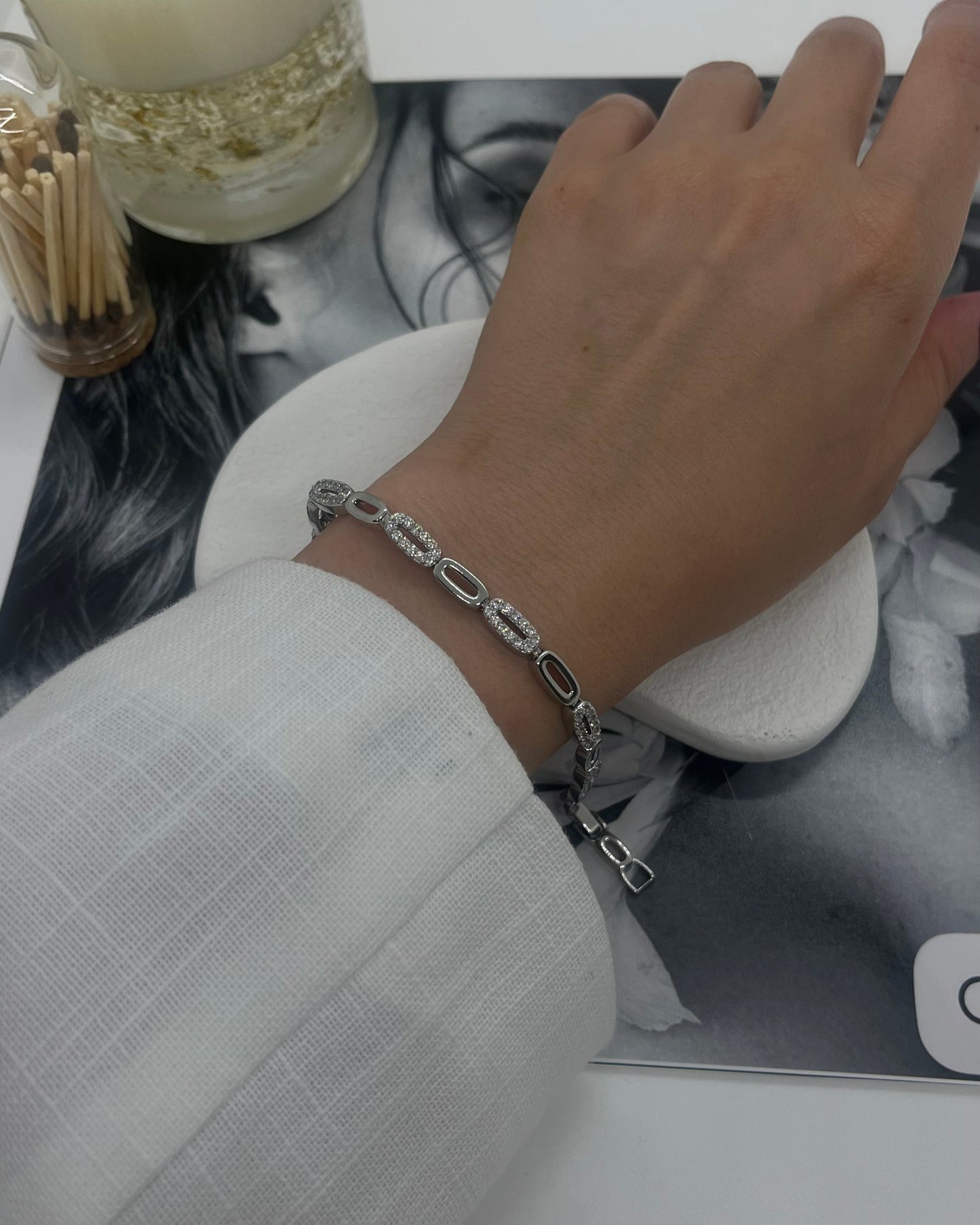 Vip Silver Elegant Bileklik