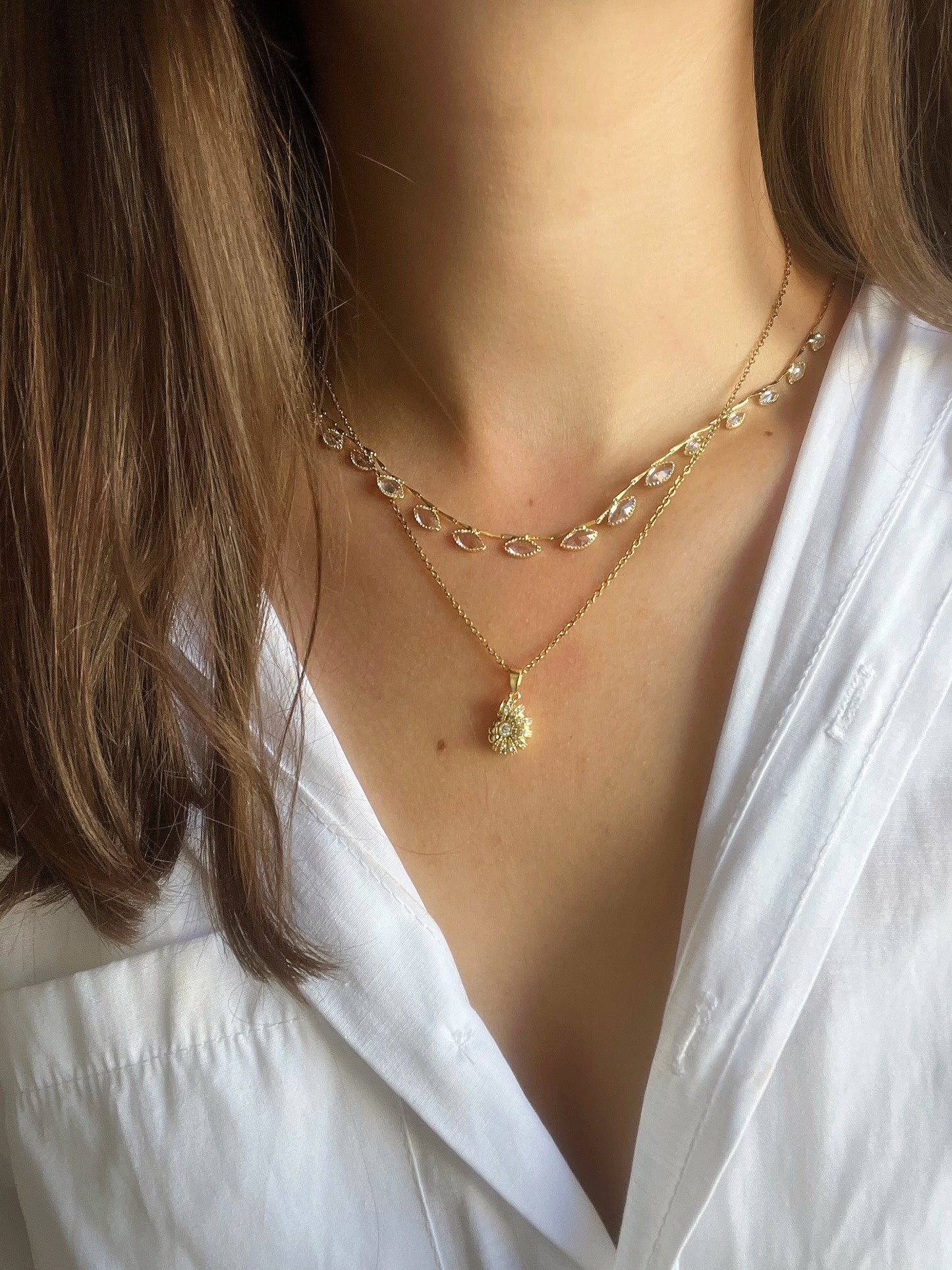 Çelik | Sarmal Kolye